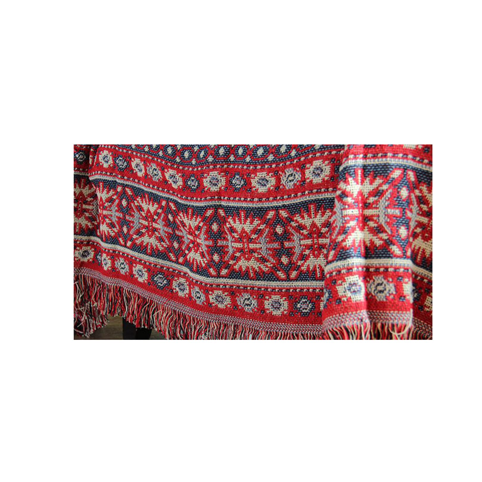 マルチカバー cotton 100% dark red Amazon｜コットン 素材 230*250cm マルチカバー 多機能 ベッド